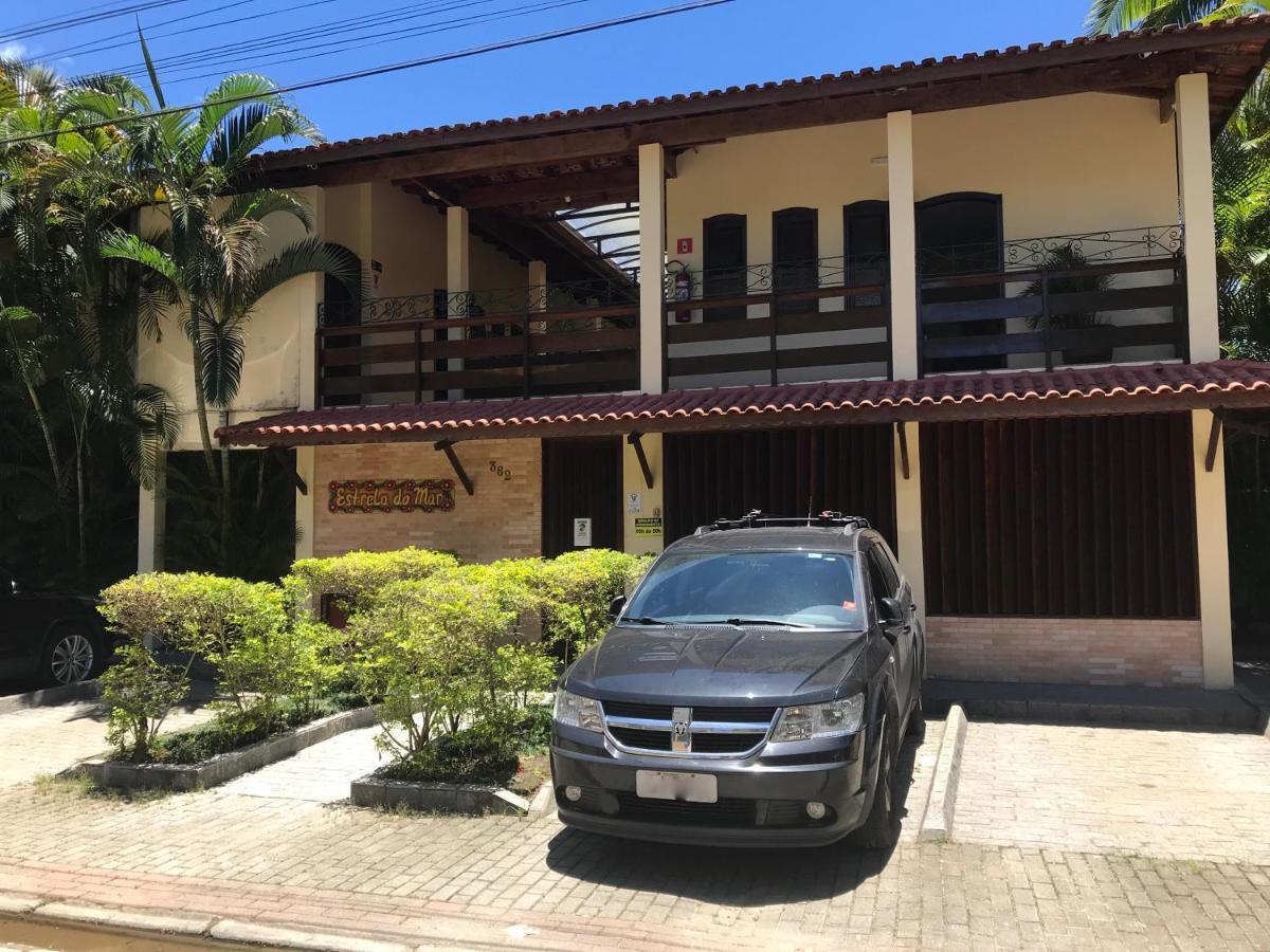 Apartamento Estilo Chale Com Piscina Убатуба Екстериор снимка